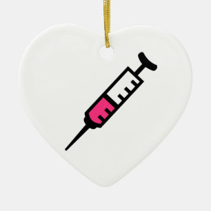 Einspritzungsspritze Keramikornament