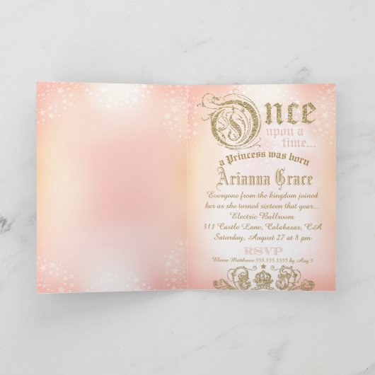 Einst Bonbon 16 Einladung (Innenseite)