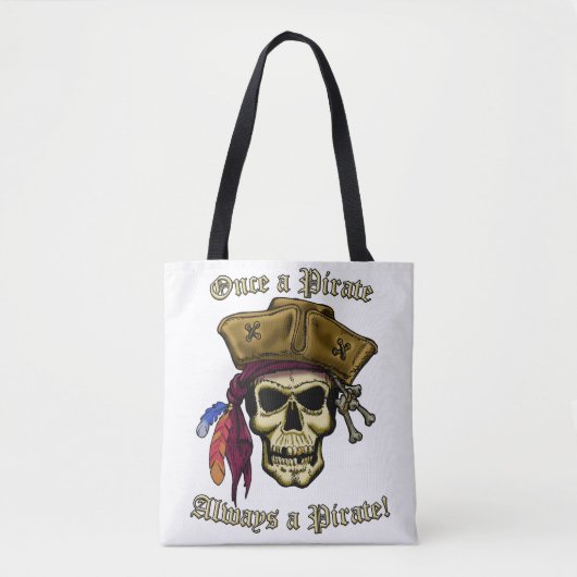 Einst ein Pirat Tasche (Vorderseite)
