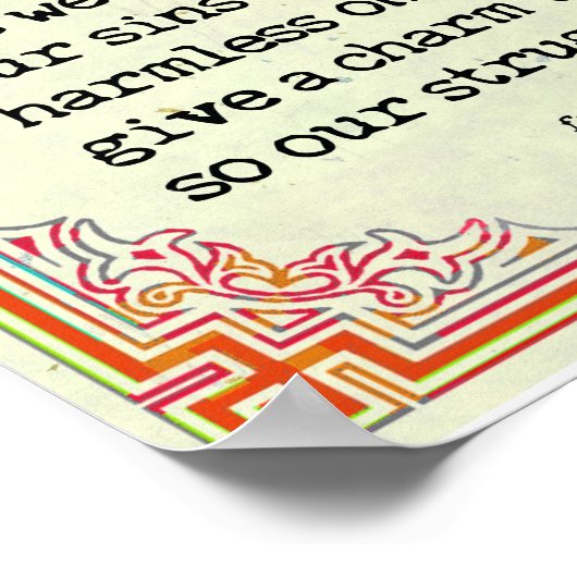 "Einst ein wütender Mann" aus dem "Making of Ameri Poster (Ecke)