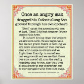 "Einst ein wütender Mann" aus dem "Making of Ameri Poster (Vorne)