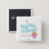 Einst eine Prinzessin Button (Vorne & Hinten)