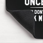 Einst sagte ein kluger Mann, ich wüsste nicht, das Mousepad (Ecke)