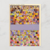 Einst von Paul Klee aus dem Gray of Night hervorge Postkarte (Vorderseite)