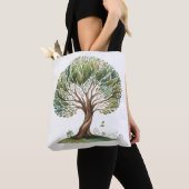 Einst war ein Baum-Tragetasche Tasche (Von Nahem)