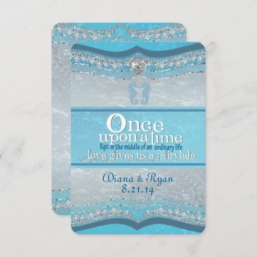 Einst Wedding danke Karten (Vorne/Hinten)