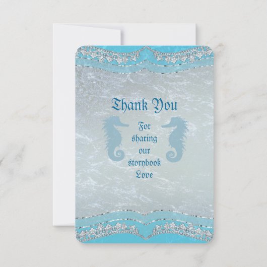 Einst Wedding danke Karten (Rückseite)