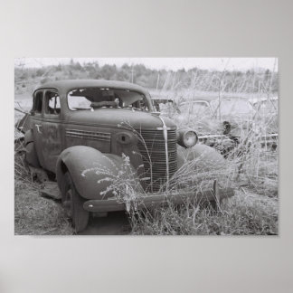 einst zwei Liebhaber in einem Kuss um Mitternacht  Poster