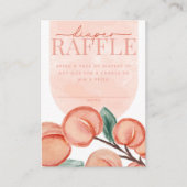 Einstecken der Faltkarte Peach Wineller and Wipes  Begleitkarte (Vorderseite)