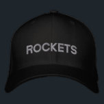 Einsteckkappe Bestickte Kappe<br><div class="desc">Unterstützen Sie Ihr Lieblings-Team mit dieser Kappe. Text ist anpassbar,  sodass Sie anstelle von "Rockets" Ihren bevorzugten Teamnamen ersetzen können. Wählen Sie aus einer Vielzahl von Kappe- und Stich-Farben.</div>