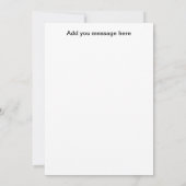 Einsteckkarte Einladung (Rückseite)