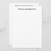 Einsteckkarte Einladung (Vorne/Hinten)