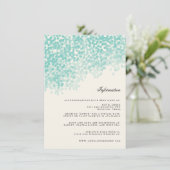 Einsteckkarte für aquamarine Lichtdusche Begleitkarte (Stehend Vorderseite)