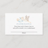 Einsteckkarte für das Blue Stork Diaper Begleitkarte (Vorderseite)