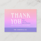 Einsteckkarte für das gesenkte Paket Visitenkarte (Vorderseite)