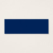 Einsteckkarte für das Hochzeitsstichtag für blaues (Rückseite)