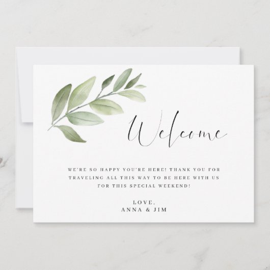 Einsteckkarte für das Hochzeitstich (Vorderseite)