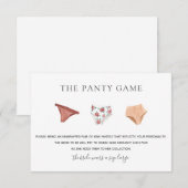 Einsteckkarte für das Spiel Einladung (Vorne/Hinten)