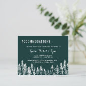 Einsteckkarte für den Mountain Range Begleitkarte (Stehend Vorderseite)