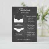 Einsteckkarte für die Griffbretteinlage Begleitkarte (Stehend Vorderseite)