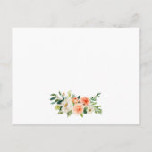 Einsteckkarte für Korallenfloralflöten Postkarte (Rückseite)
