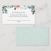 Einsteckkarte für Rosa und Grüne Begleitkarte (Vorne/Hinten)