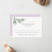 Einsteckkarte für Wasserfarben Mitteilungskarte (Vorderseite/Rückseite Beispiel)