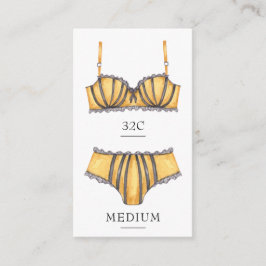 Einsteckkarte mit gelber Fingerabdrücke Begleitkarte