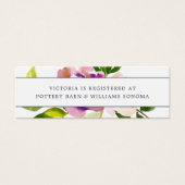 Einsteckkarten für die dynamische Registrierung (Vorderseite)