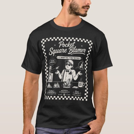 Einstecktuch T-Shirt (Vorderseite)