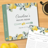 Einsteckung für Zitronen und Eukalyptus-Recipe-Kar