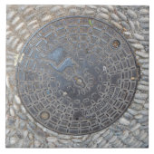 Einsteigelochabdeckungs- und fliese (Vorderseite)