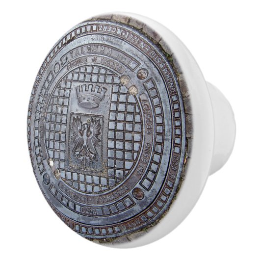 Einsteigelochabdeckungs- und keramikknauf (Rechts)