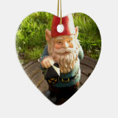 EinsteigelochGnome Keramik Ornament (Rechts)