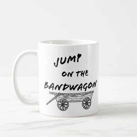 Einsteigen Sie in das Geschäft Kaffeetasse (Links)