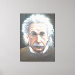 Einstein by Carol Broderick Leinwanddruck