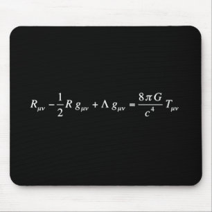 Einstein-Feldgleichung der allgemeinen Relativität Mousepad