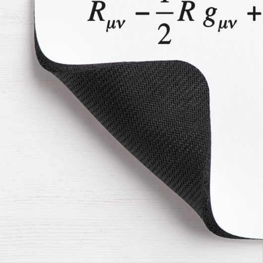 Einstein-Feldgleichung der allgemeinen Relativität Mousepad (Ecke)