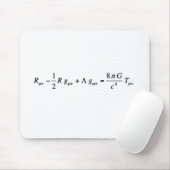 Einstein-Feldgleichung der allgemeinen Relativität Mousepad (Mit Mouse)