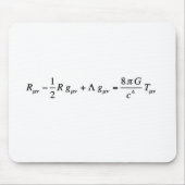 Einstein-Feldgleichung der allgemeinen Relativität Mousepad (Vorne)