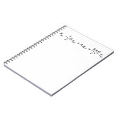 Einstein-Feldgleichung der allgemeinen Relativität Notizblock (Linke Seite)