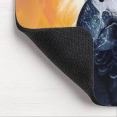 Einstein Parrot Mouse Pad Mousepad (Ecke)