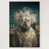 Einstein Pup im Labrador Coat Puzzle (Vertikal)