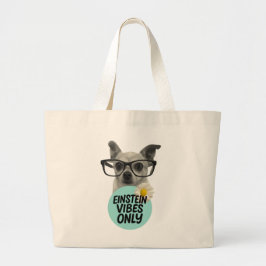 Einstein Vibes only - Tote Bag Jumbo Stoffbeutel
