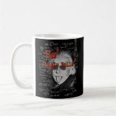 Einsteins Mathe-Feier Ugly Kaffeetasse (Links)