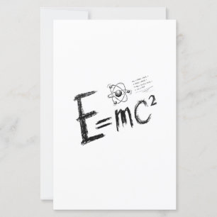 Einsteins Relativitätstheorie. Formel