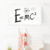 Einsteins Relativitätstheorie. Formel Banner (Insitu)