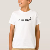 Einsteins Relativitätstheorie Nerdy T-Shirt (Vorderseite)