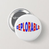 EINSTELLBARE Button-Taste, Patriotische Farben Button (Vorne & Hinten)