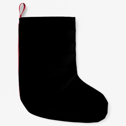 Einstellbare Einzelfarbe Kleiner Weihnachtsstrumpf (Vorderseite)